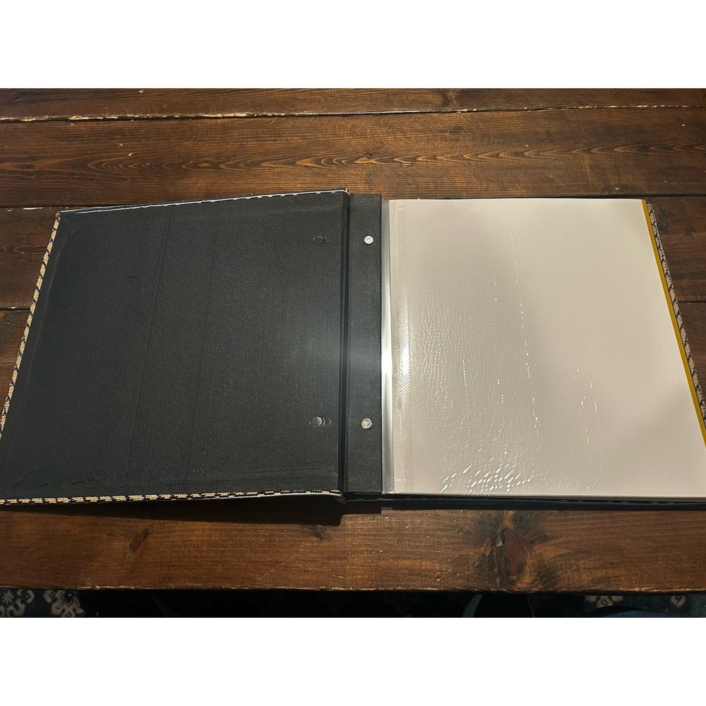 United States Navy Photo Album Scrapbook Embroidered Cover 13"x13" - Picture 7 of 10